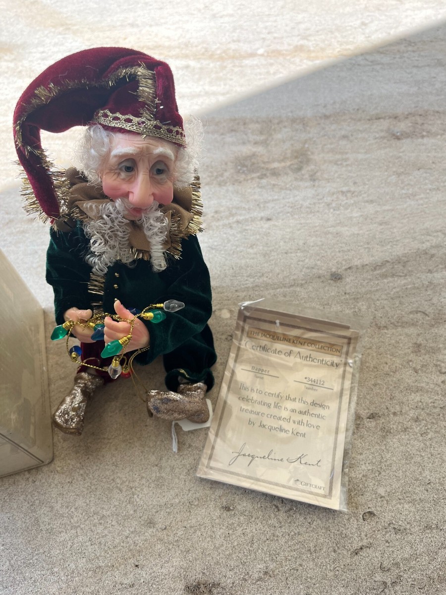 Rare Giftcraft Jacqueline Kent Collection Christmas Art Doll