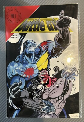Battle Axis #1 (Intrepid Comics February 1993) Still In Original Wrapping.
