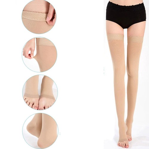 Pedimend™ 2x Thigh High Compression Stocking for Varicose Veins, Swelling, Edema - Picture 3 of 11
