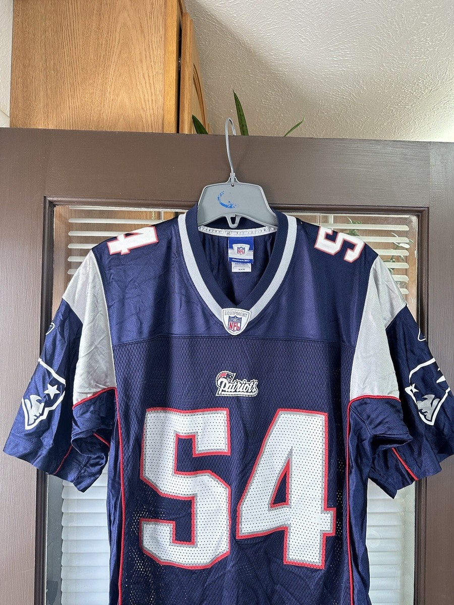 Authentic Tedy Bruschi #54 New England Patriots Vintage NFL