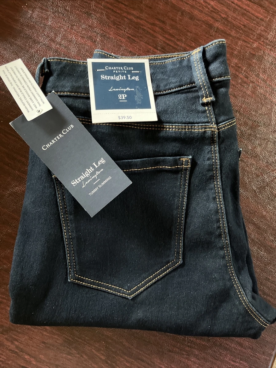 Charter club lexington cheap straight leg jeans