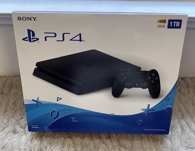 NEW Sony PlayStation 4 Slim 1TB Black Console PS4 CUH-2215B