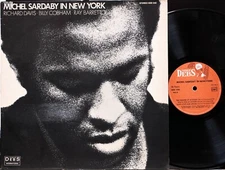 MICHEL SARDABY "IN NEW YORK" DISQUES DEBS LP HDD540 1972 France 1st LP DG VG+/EX