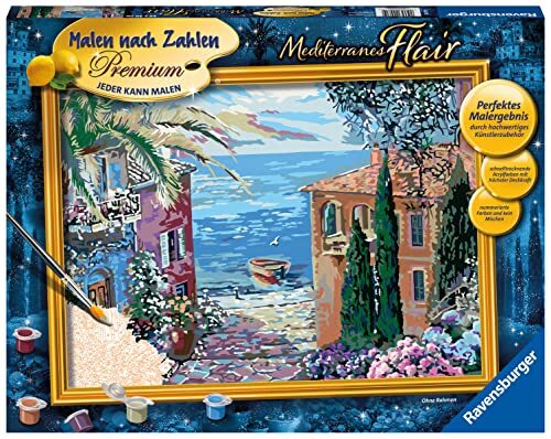 Ravensburger Malen nach Zahlen 20071 – Atmosfera Mediterranea – dai (z0C)
