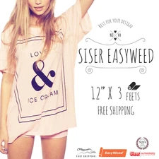 Siser Easyweed Heat Transfer Vinyl - 12" x 3ft