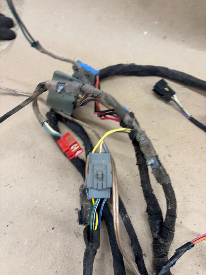 1981 - 1993 DODGE D100 D150 RAMCHARGER W150 POWER WINDOW DOOR WIRING HARNESS SET - Image 3 of 4