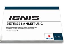 Suzuki Ignis 2WD 4WD 2020-2023 Owners Manual German