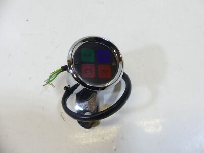 MMB  Cockpit Kombianzeige Ø48mm chrom/schwarz MM3279