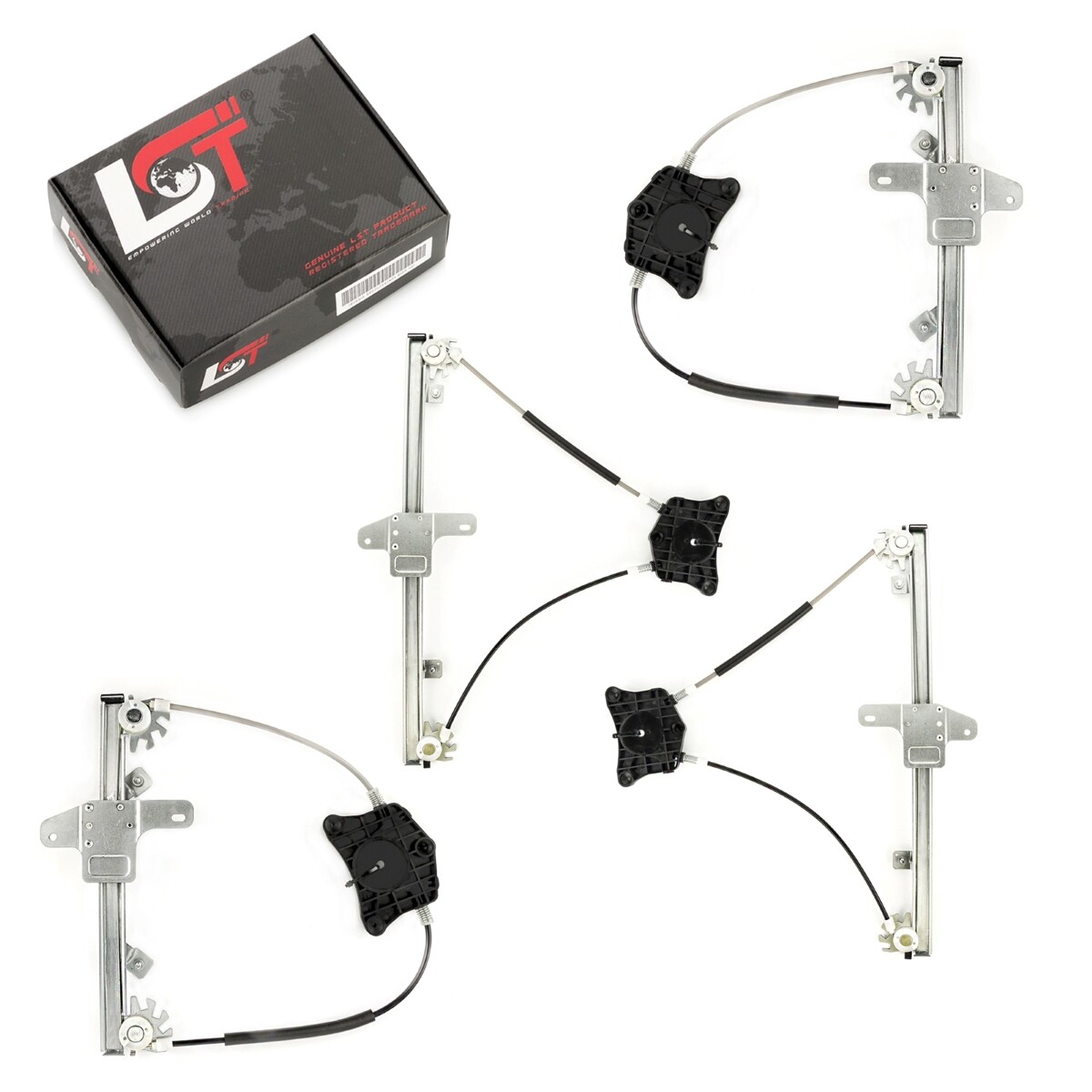 4X Electric Window Lifter Set Front Rear For PEUGEOT 407 6D 6E
