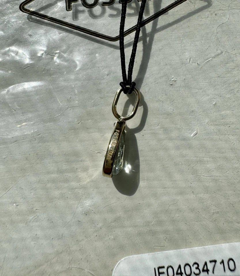 Dije azul piedra natal de marzo fósil Corra Oh So Charming Foto 3 de 3