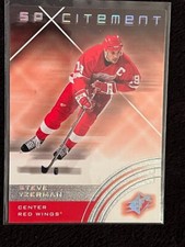 2001-02 SPX SPXCITEMENT STEVE YZERMAN RED WINGS