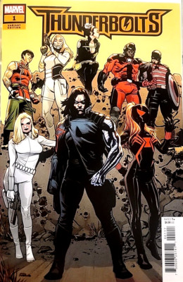 Thunderbolts #1 1:25 Asrar Variant Marvel 2023 Comics  