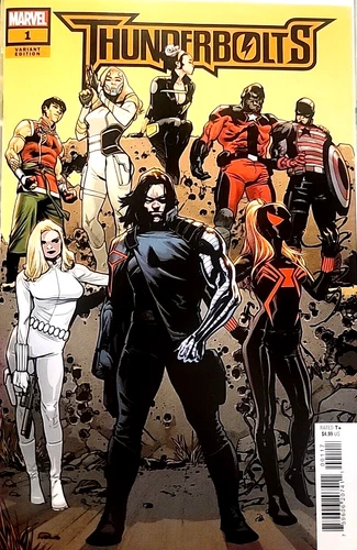 🔥Thunderbolts #1 1:25 Asrar Variant Marvel 2023 Comics 🔥
