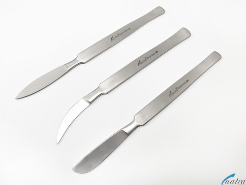3x Dieffenbach Scalpel with blade knife holder medical dental podiatry surgical