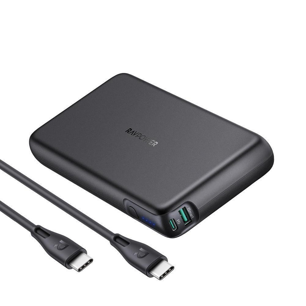 充電器 type-c RAVPower PD対応 充電器 90W 2ポートUSB 生産終了】GaN採用 90W USB充電器 RP-PC128 ホワイト【GaN (窒化
