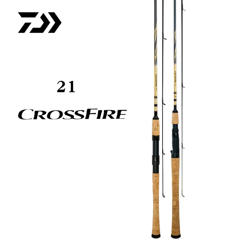 Fishing Rod DAIWA CROSSFIRE Two Sections Spinning Rod Casting eBay