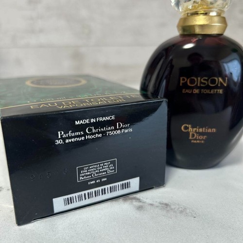 Christian Dior Poison Eau de Toilette 100 ml / 3,4 fl. oz. Spray EDT nuovo 2505M - Foto 5 di 5