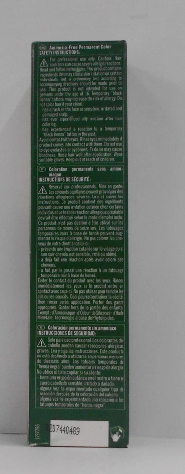 Paquete original Schwarzkopf ESSENSITY ~ Color de cabello permanente sin amoníaco ~ 2 fl. oz Foto 3 de 4