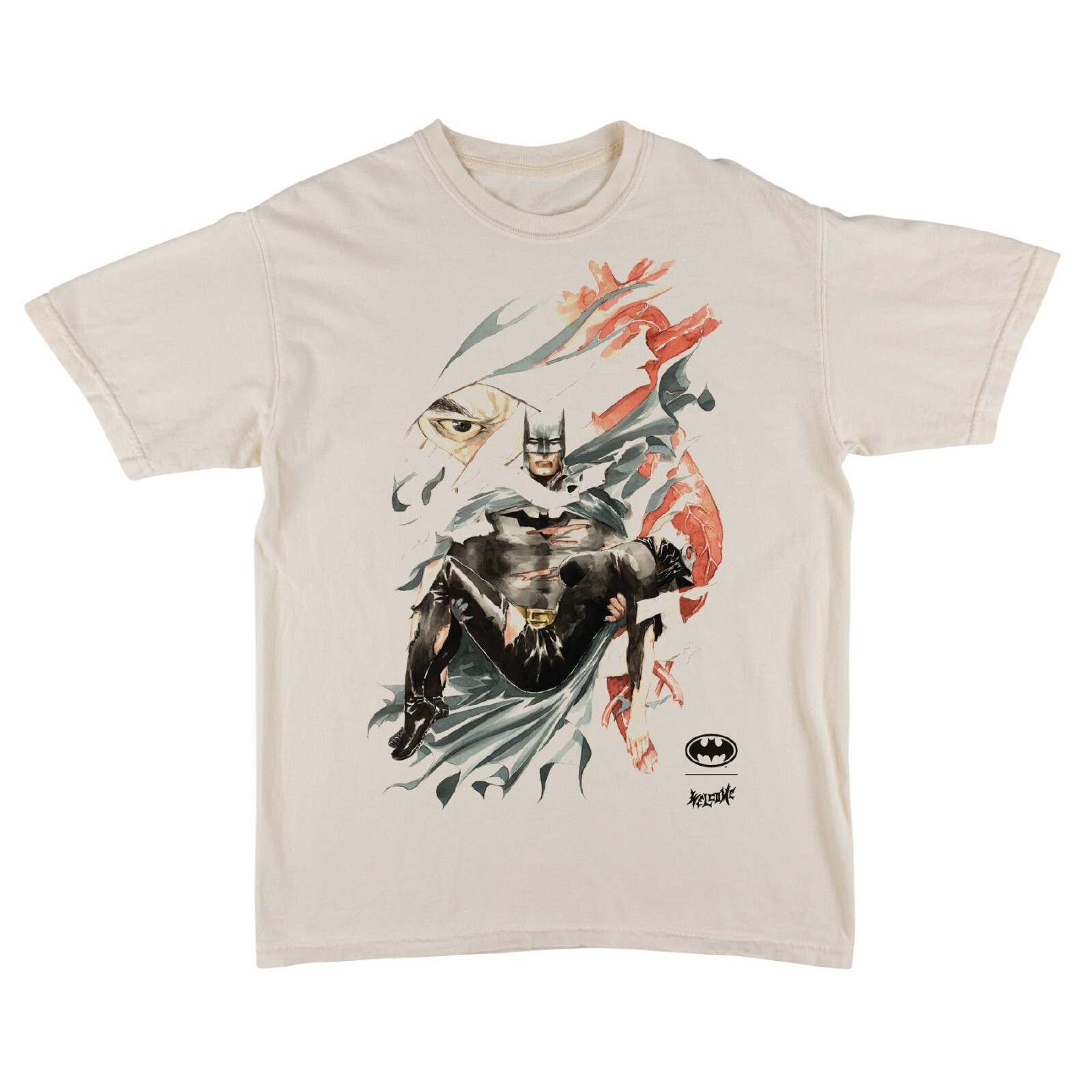 Совершенно новая футболка Welcome x Batman Heart of Hush 6790₽