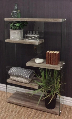 Glass Bookcase Bookshelves