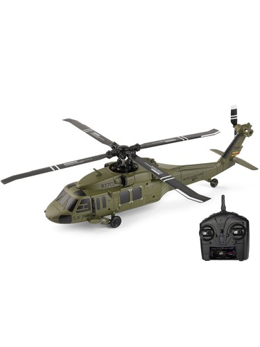 Wltoys K170 UH-60L Black Hawk 4 canales 6 ejes giroscopio avión RC RTF helicóptero - Imagen 16 de 18