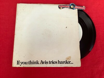 Avis We Try Harder But You Anit Seen Nothing Yet Promo 45 Single Piranha Record Ebay