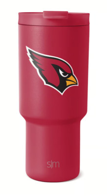 Arizona Cardinals Simple Modern NFL 30 oz Trek Tumbler - NWOT - Charity ...