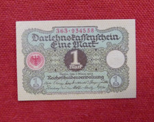 Notgeld Darlehnskassenschein Eine Mark Berlin 1.M&auml;rz 1920