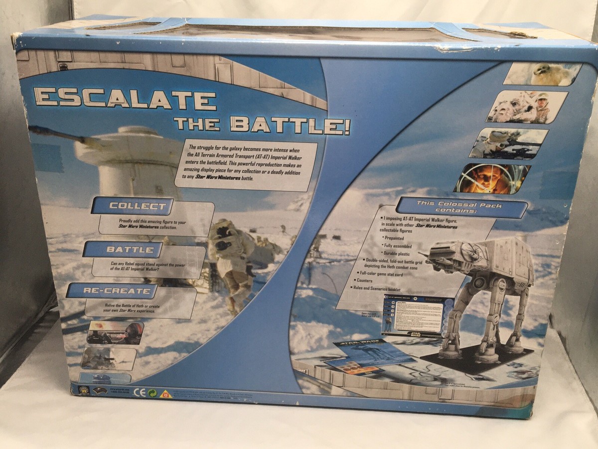Star Wars Miniatures Colossal Pack AT-AT Imperial Walker Limited 