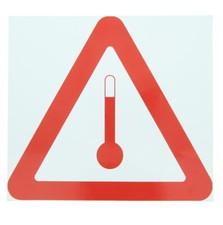 Fits CARGOPARTS CARGO-T094 Warning label DE stock