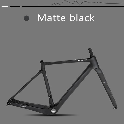 BXT Gravel Carbon Fiber Bike Frame Straßenrennrad Disc Brake Fahrradrahmen - Bild 7 von 26