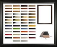 Ophelia MDF Holz Bilderrahmen 50 x 90 cm Farbwahl Foto Poster