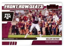 2021 Panini Contenders Draft Picks Front Row Seats Red Kellen Mond #18 Rookie RC