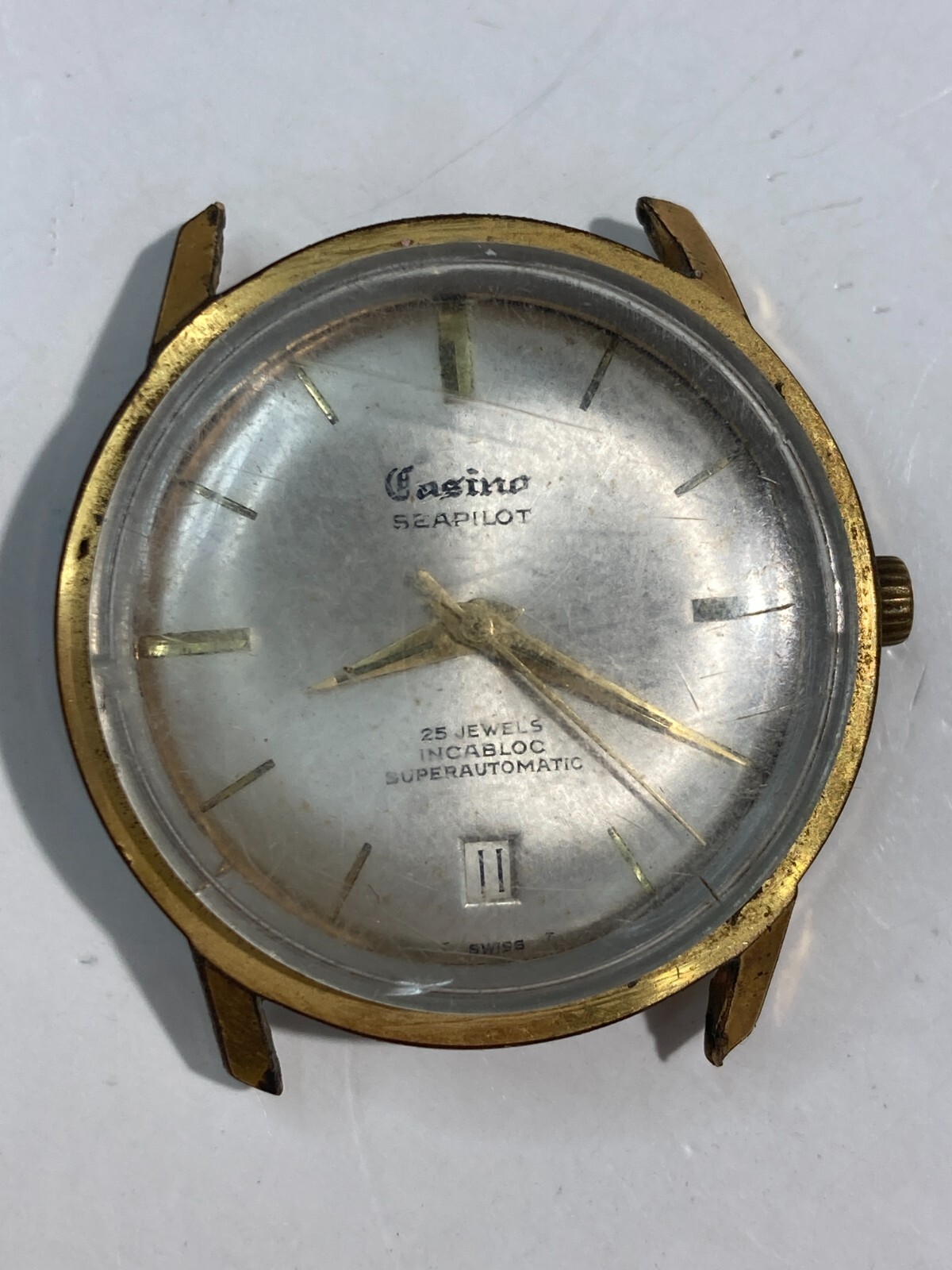 Pre-Owned Vintage Casino Seapilot Automatic Men’s Watch Non-Functional Model 20-124