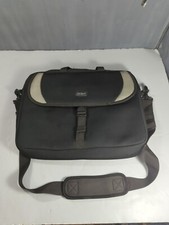 Targus Laptop Bag Black/Grey Messenger Neoprene Bag Padded 16" x 12" Sporty