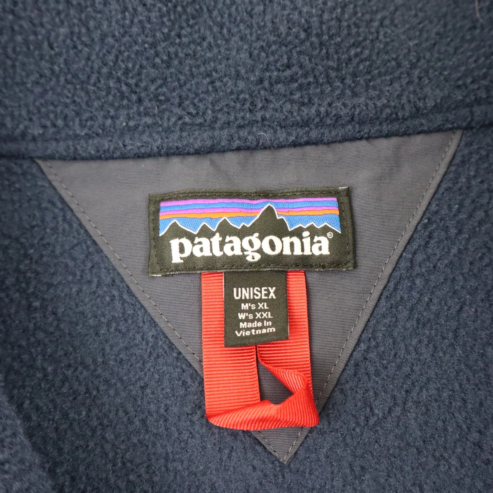 patagonia synchilla anorak fleece pullover cagoulle coat jacket