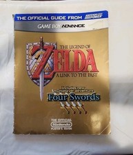 Game Boy Advance GBA Legend of Zelda Link To The Past Strategy Guide w/Poster