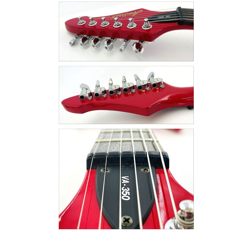 Electric Guitar Aria Pro II Vanguard Series VA-350 Red with Soft