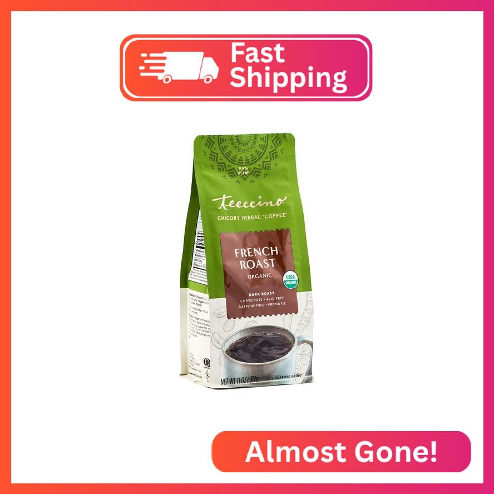 Teeccino French Roast Chicory Coffee Alternative, 11 Ounce: 