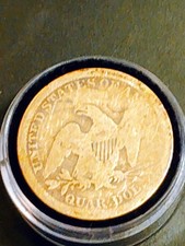 PIÈCES DE 25 CUS 1861 ÉPOQUE GUERRE CIVILE 40000 SOILDERS AFRICAINS MORTS DANS LA GUERRE CIVILE #2