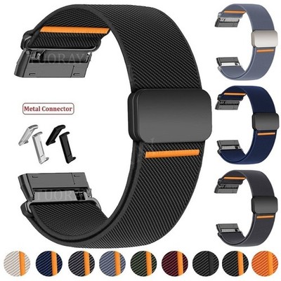 Sport Nylon Loop Armband Uhrenarmband Für Fitbit Versa 3/Versa 4/Sense/Sense 2