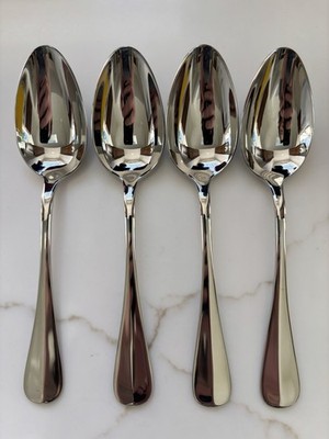 WMF Flatware - PORTSMOUTH - lot of 4 place/oval soup spoons - NEW