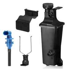 BDFHYK Coolant Recovery Kits Reservoir Tank with Sensor/Cap,Replacement black