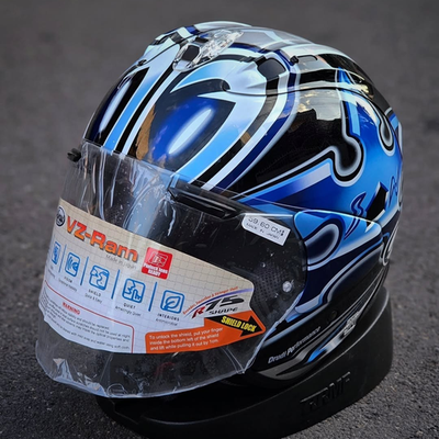 Arai Japan VZ-RAM Nakano Shuriken Silver Limited Edition Jet