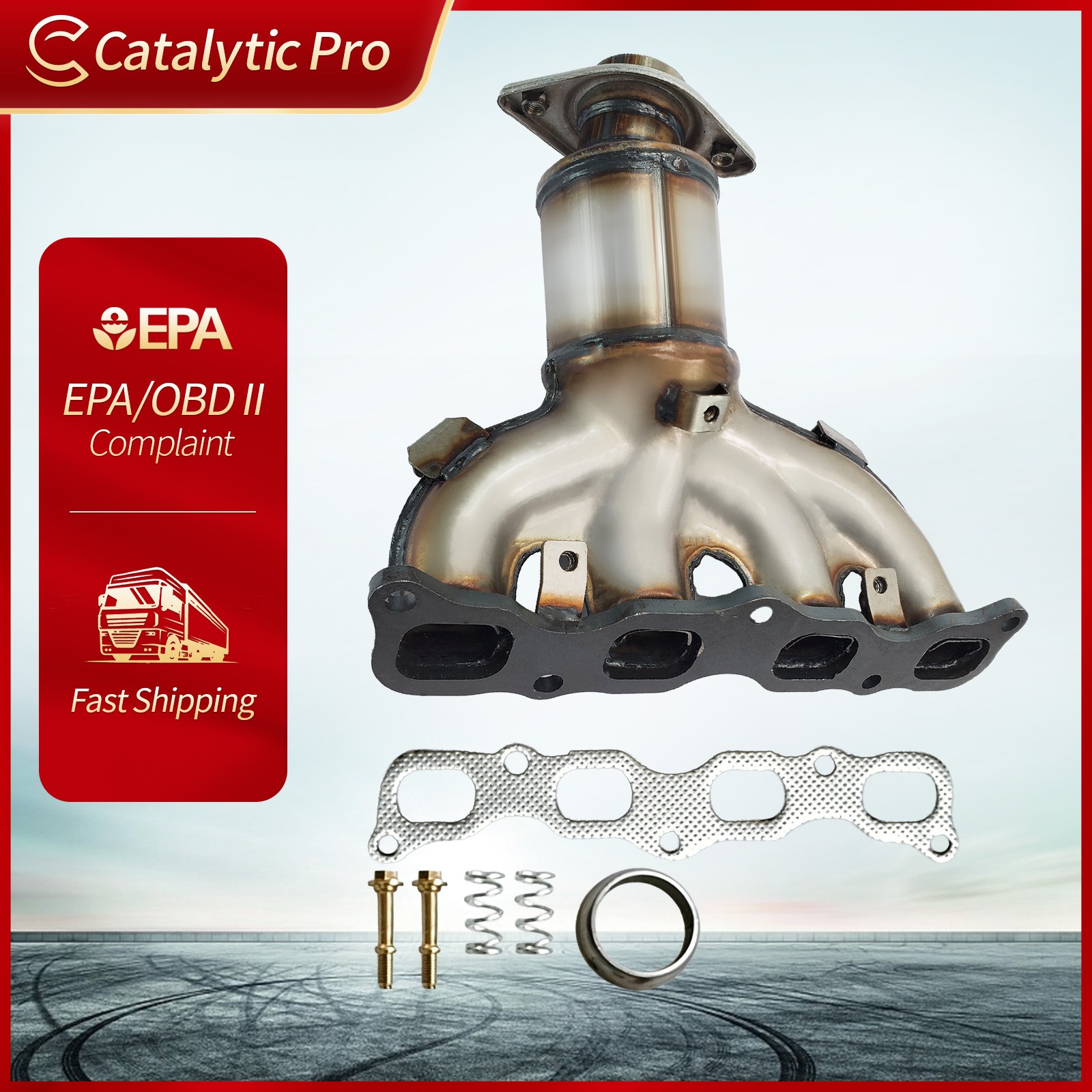 Manifold Catalytic Converter For Mitsubishi Outlander 2.4L / RVR 2.0L 2014-2018