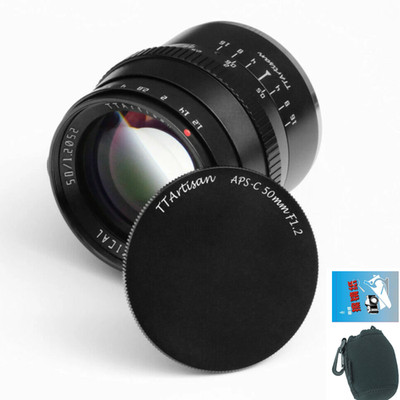 TTArtisan 50mm F1.2 APS-C Large Aperture Z Lens for Nikon Z6 Z7 ZFC Z50 Camera
