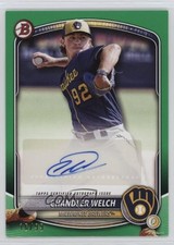 2025 Bowman Paper Prospect Retail Green 16/99 Chandler Welch #BPA-CW Auto 1mq2