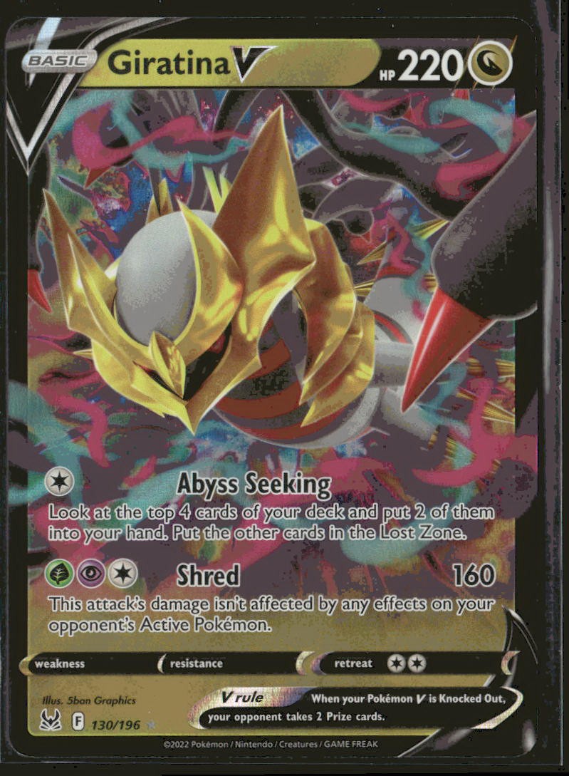 SWSH11: Lost Origin #130/196 Giratina V | eBay