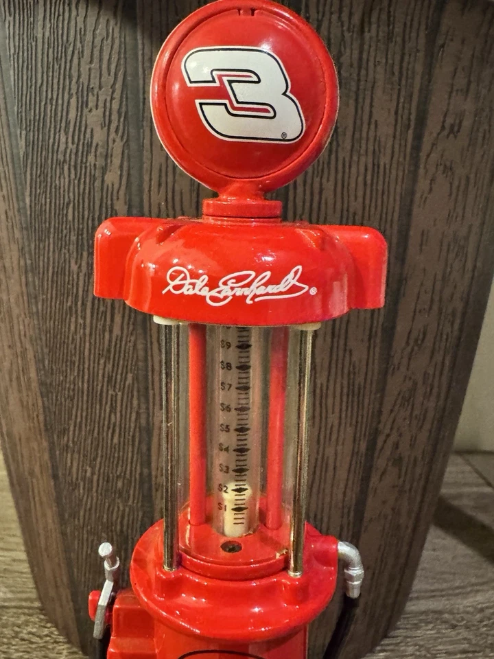 1998 both Dale Earnhardt #1+#3 Coca Cola (Coke) Action 1/16 Scale Retro Gas Pump - Image 3 of 4