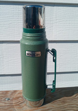 Stanley Metal Thermos A-944DH Quart Aladdin Industries Vintage * Clean